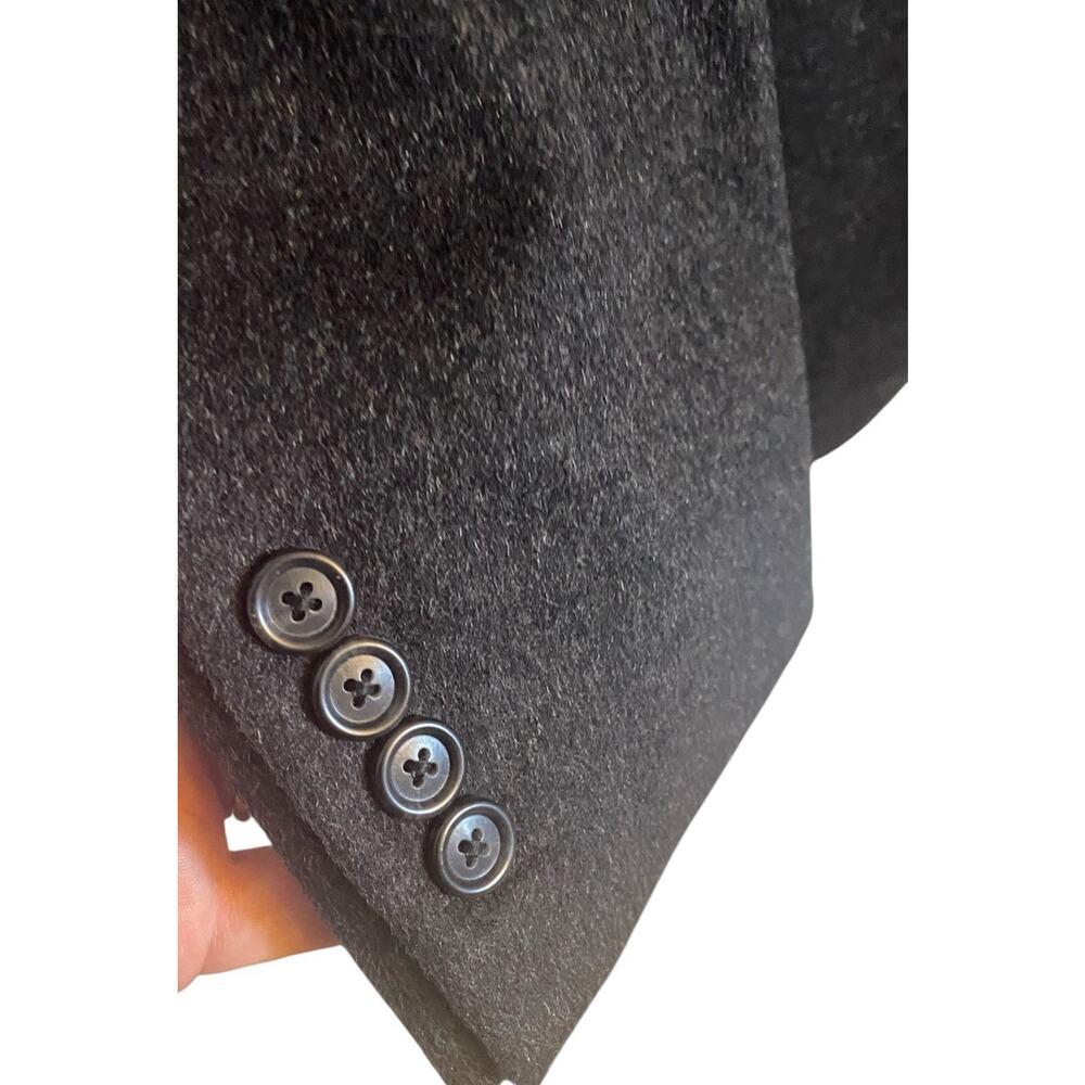 Jos A Bank Blazer Mens 42R Wool Black Suit Jacket Two Button EUC Pockets - Picture 7 of 14